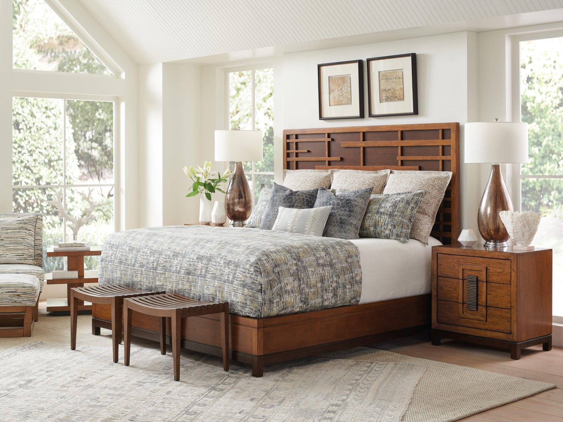 Island Fusion Shanghai Panel Bed