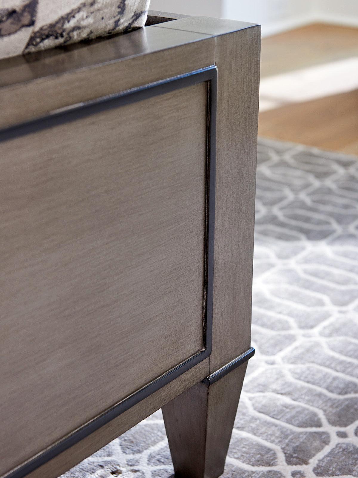 Ariana St. Tropez Upholstered Panel Bed