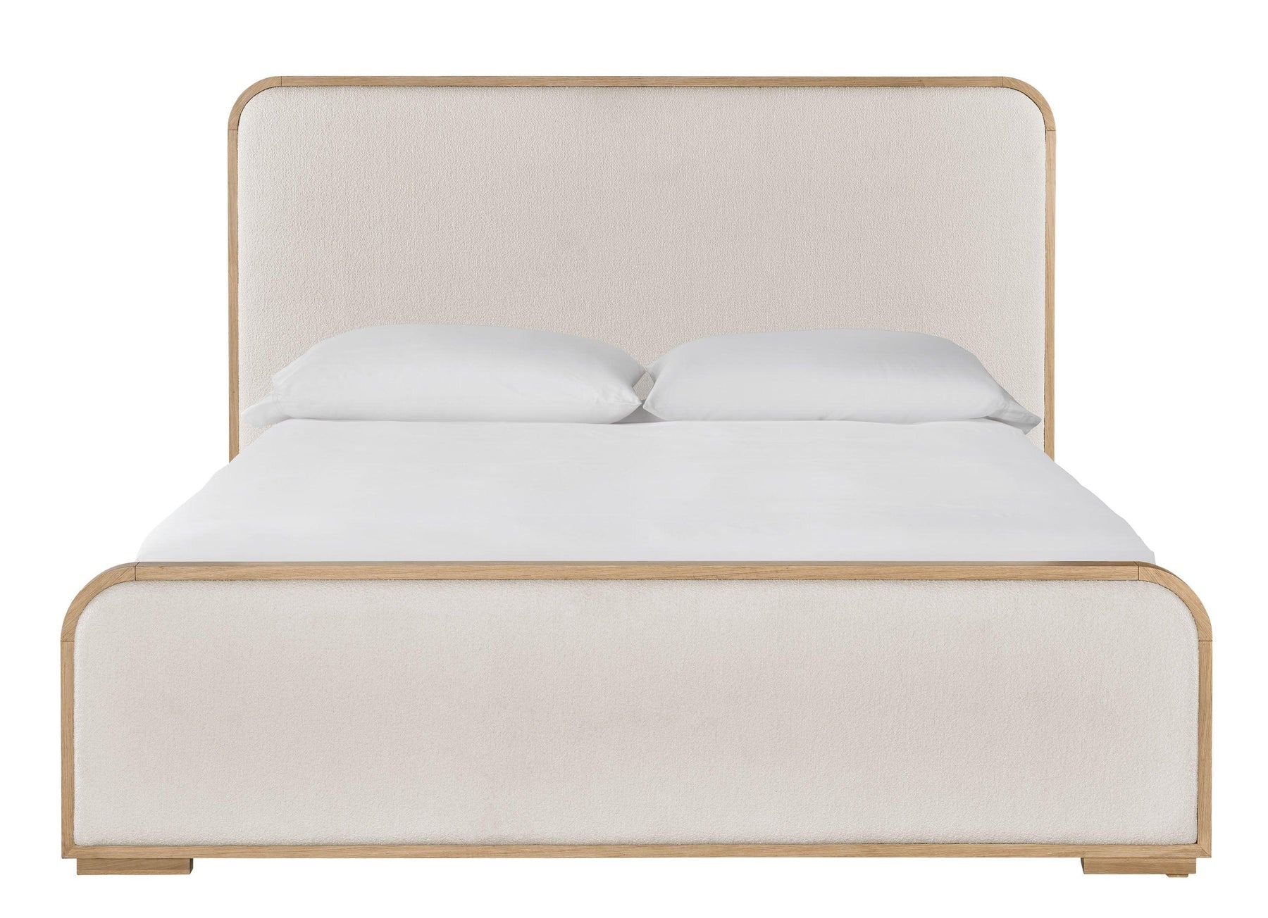Modern Nomad Upholstered Panel Bed