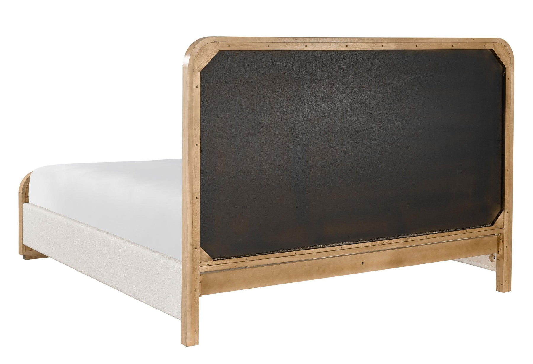 Modern Nomad Upholstered Panel Bed