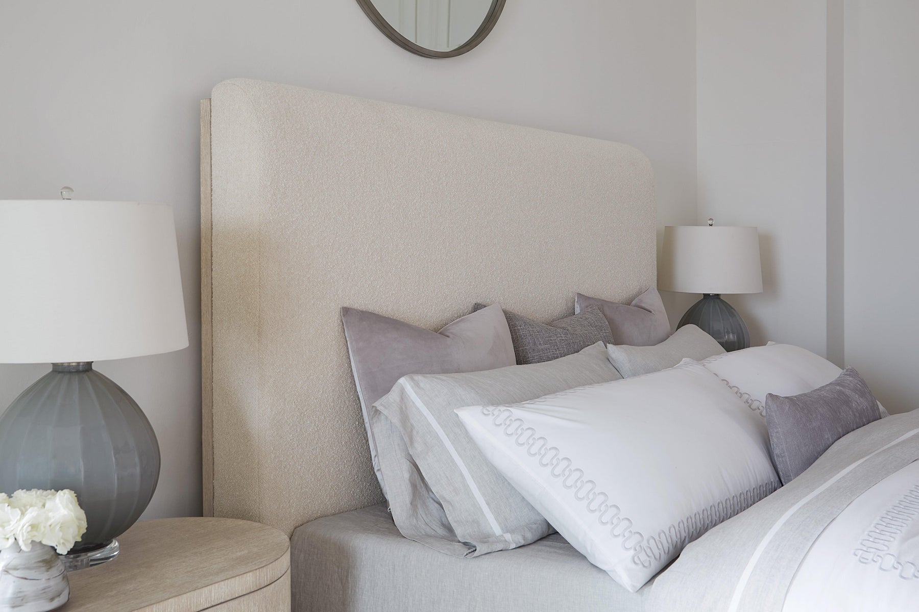 Modern Mood Upholstered Panel Bed