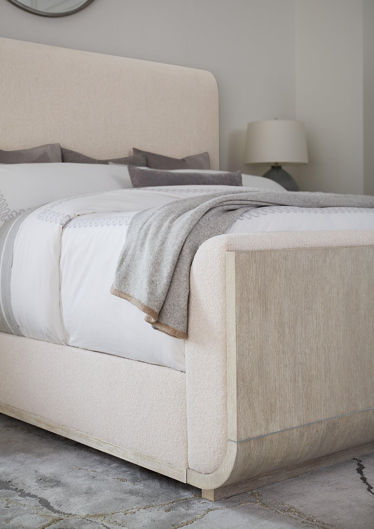 Modern Mood Upholstered Panel Bed