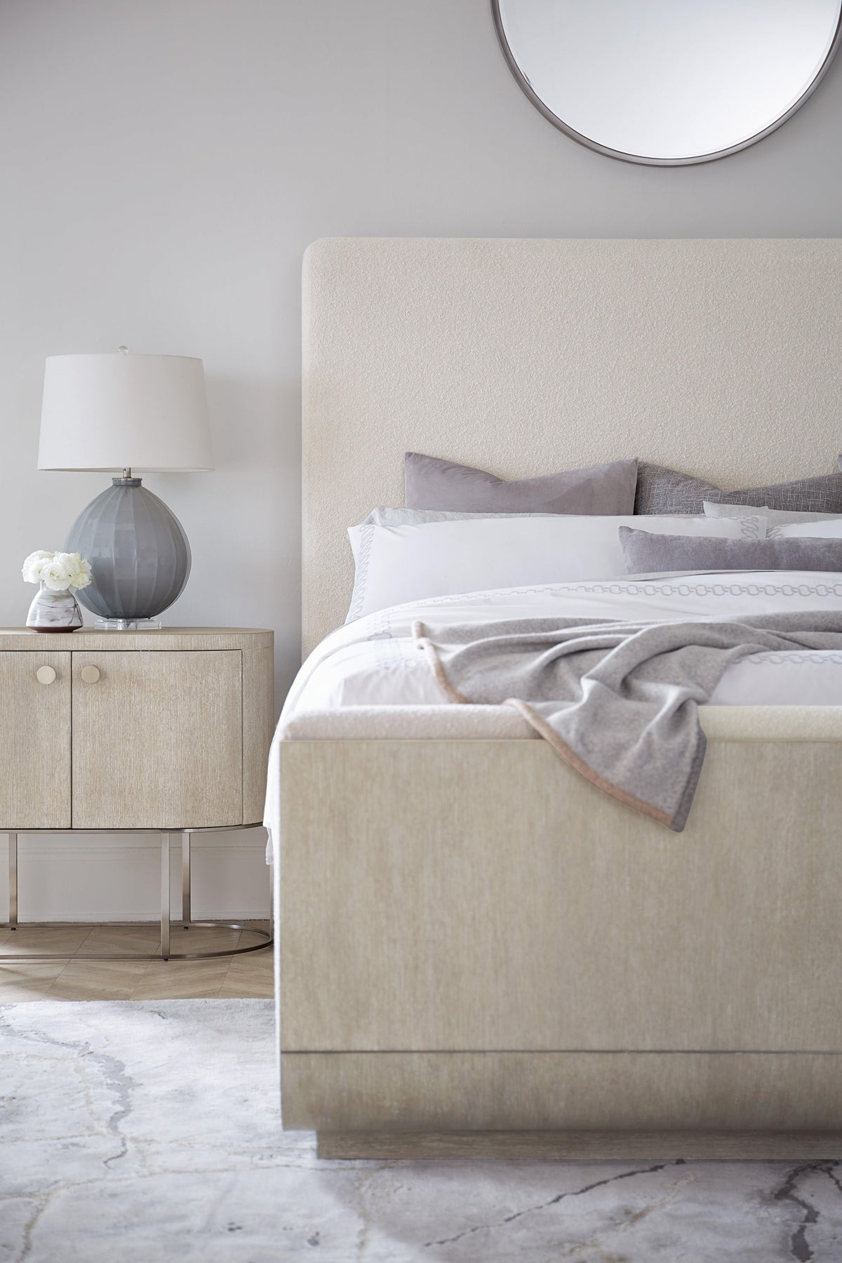 Modern Mood Upholstered Panel Bed